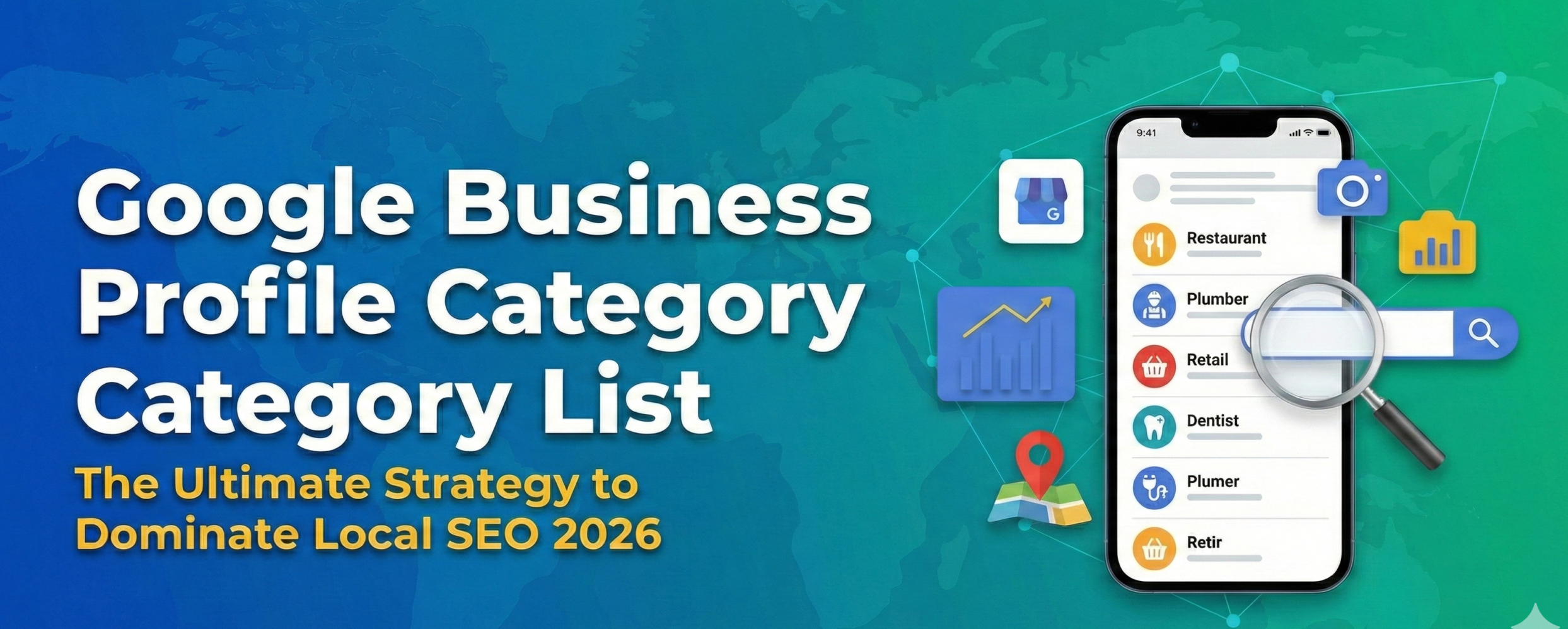 Google Business Profile Category List